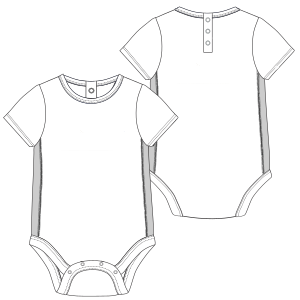 Fashion sewing patterns for BABIES Bodies Body suit 6731
